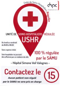 Unité de soins hospitaliers régulée de Valognes dès le 4 novembre 2022