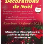 CONCOURS DECORATIONS DE NOEL
