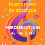 Atelier instruments de musique 21 juin