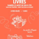 Vente de livres au profit du TÉLÉTHON