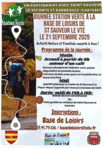 JOURNÉE STATION VERTE A LA BASE DE LOISIRS
