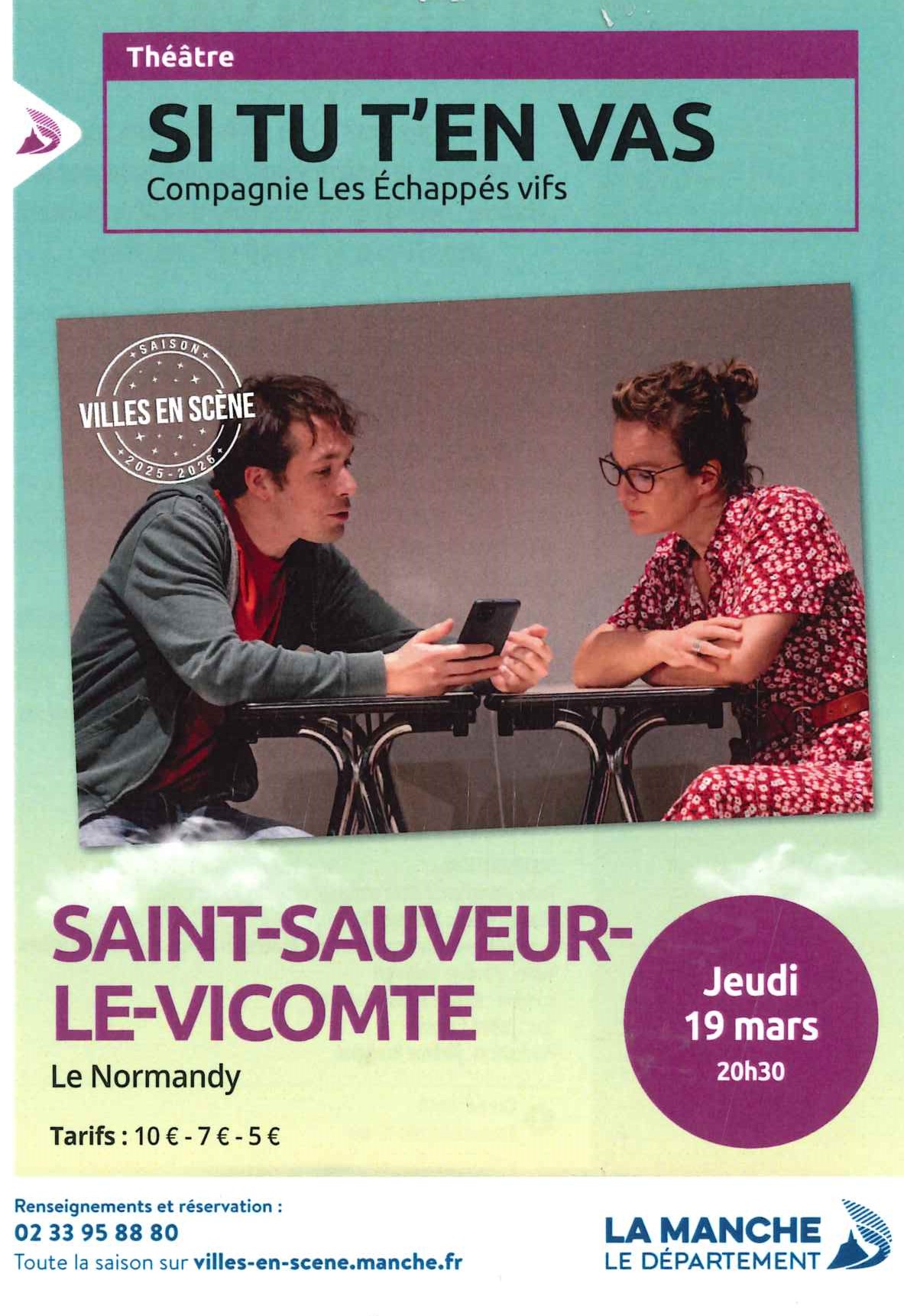 Si tu t’en vas – Compagnie Les Echappés vifs