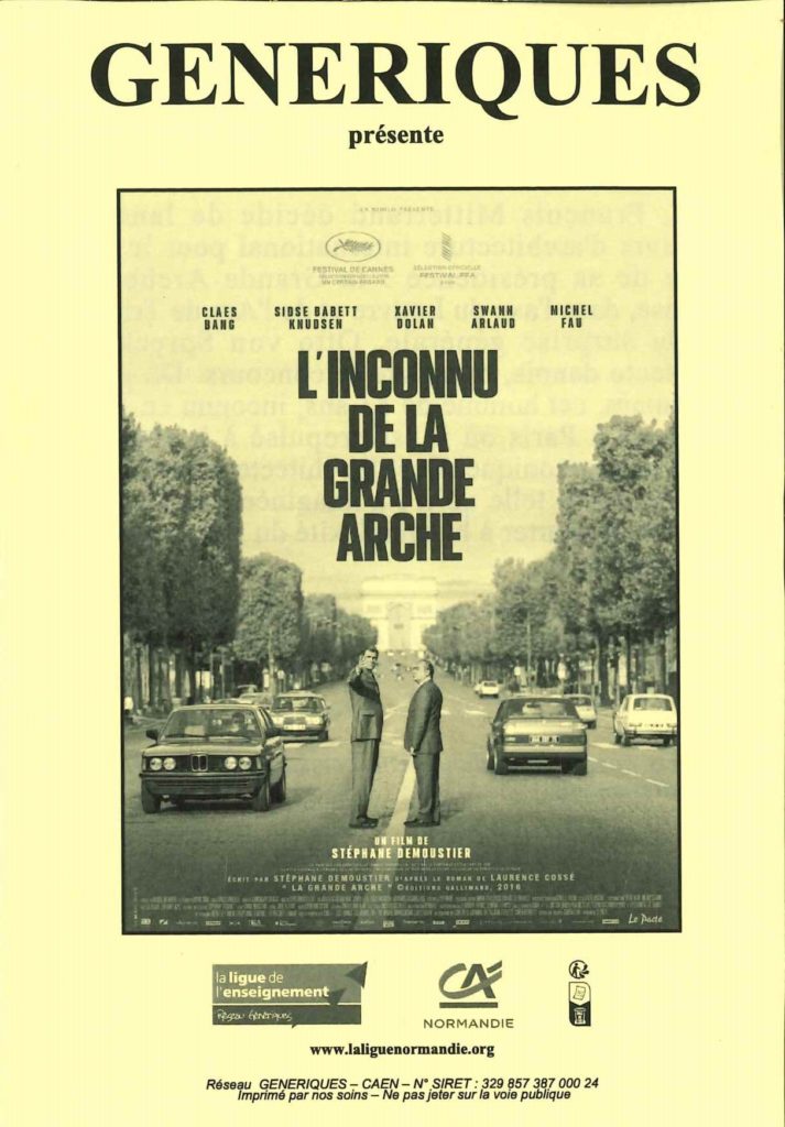 L&rsquo;inconnu de la grande arche