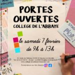 PORTES OUVERTES COLLEGES DE L&rsquo;ABBAYE