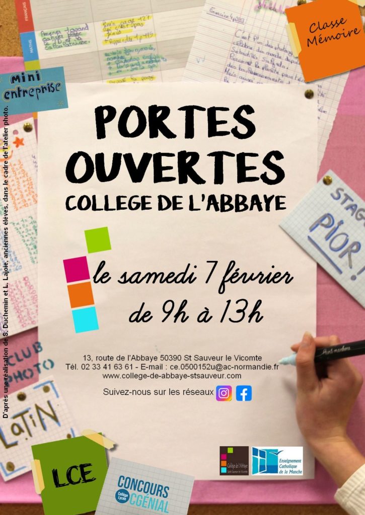 Portes ouvertes Collège de l&rsquo;Abbaye