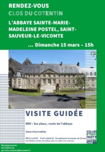 Visite guidée Abbaye Saint Sauveur Le Vicomte