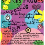 Tickets sports pâques 2026