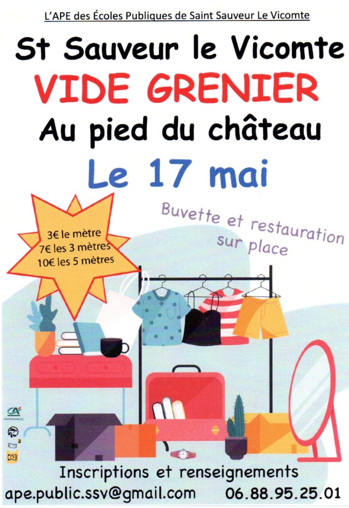 Grand vide-grenier au pied du château !