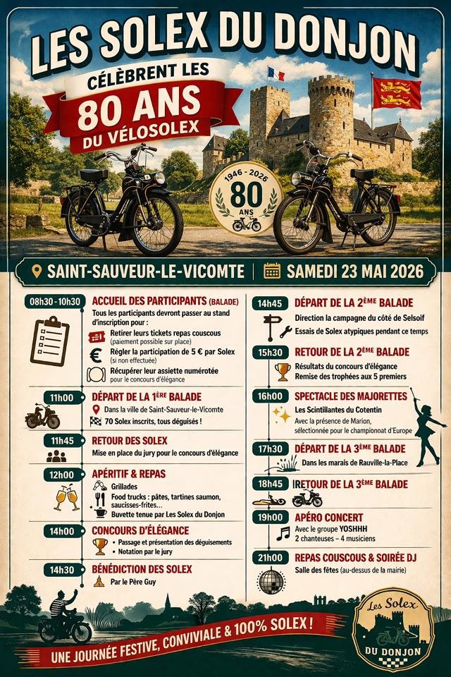 Le VéloSolex fête ses 80 ans !