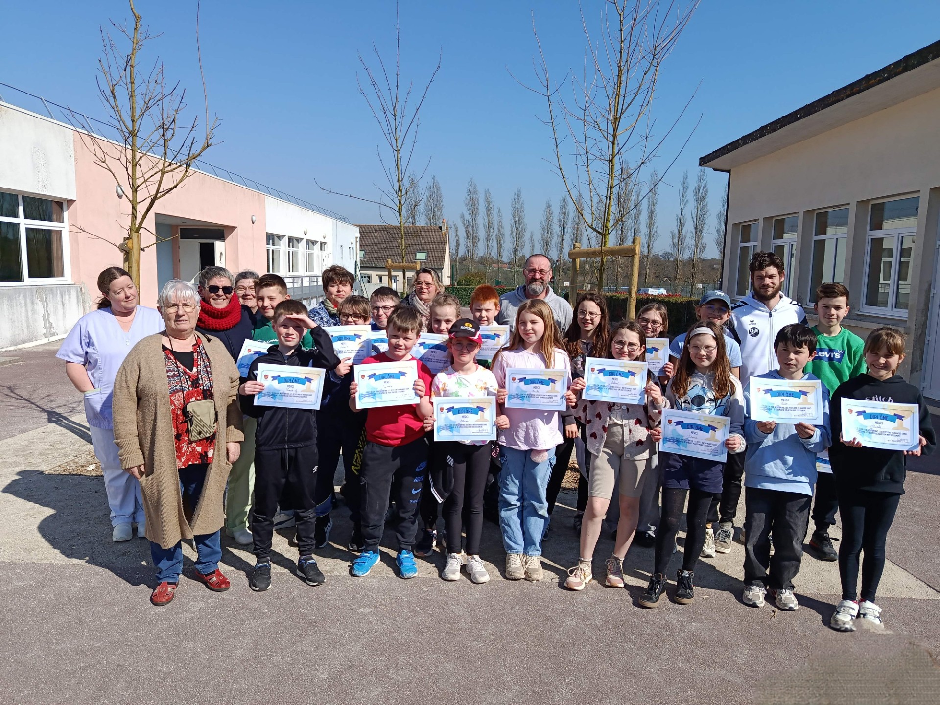 Remise de diplômes à l’école Jacqueline Maignan 🎓