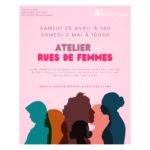 Atelier : Rues de Femmes à la Médiathèque