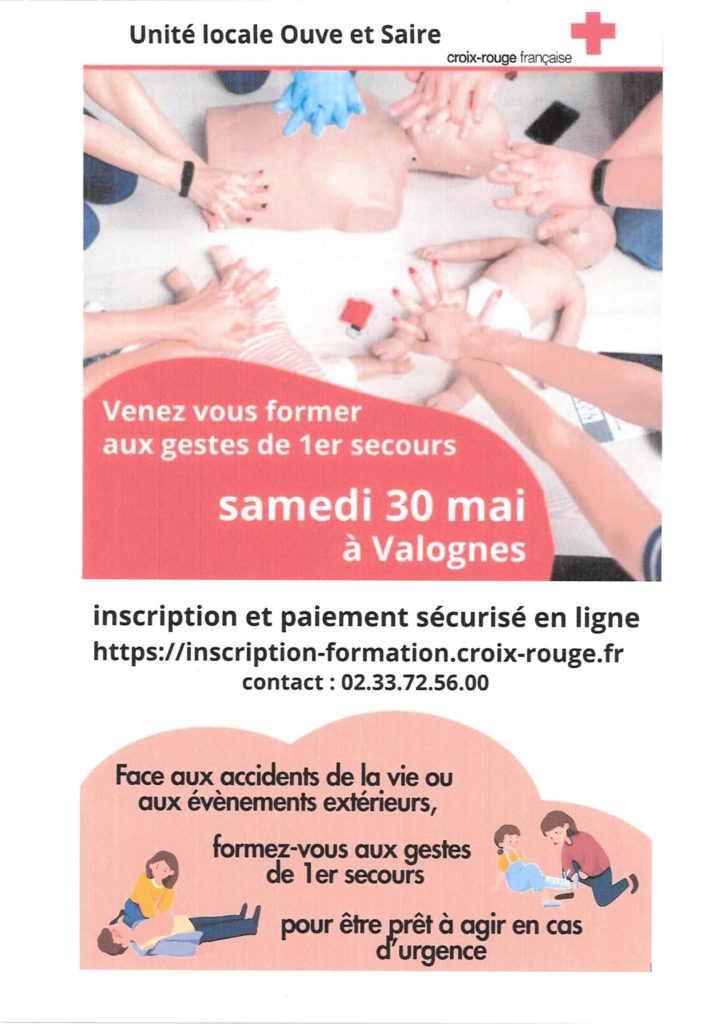 Formez-vous aux gestes qui sauvent à Valognes !