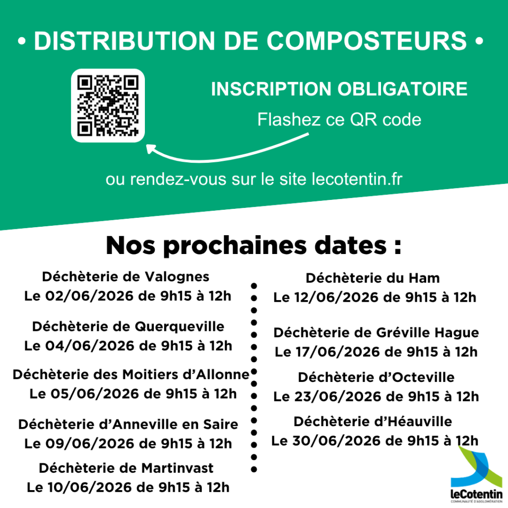 Distribution gratuite de composteurs en juin !