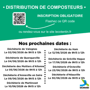 Distribution gratuite de composteurs en juin !