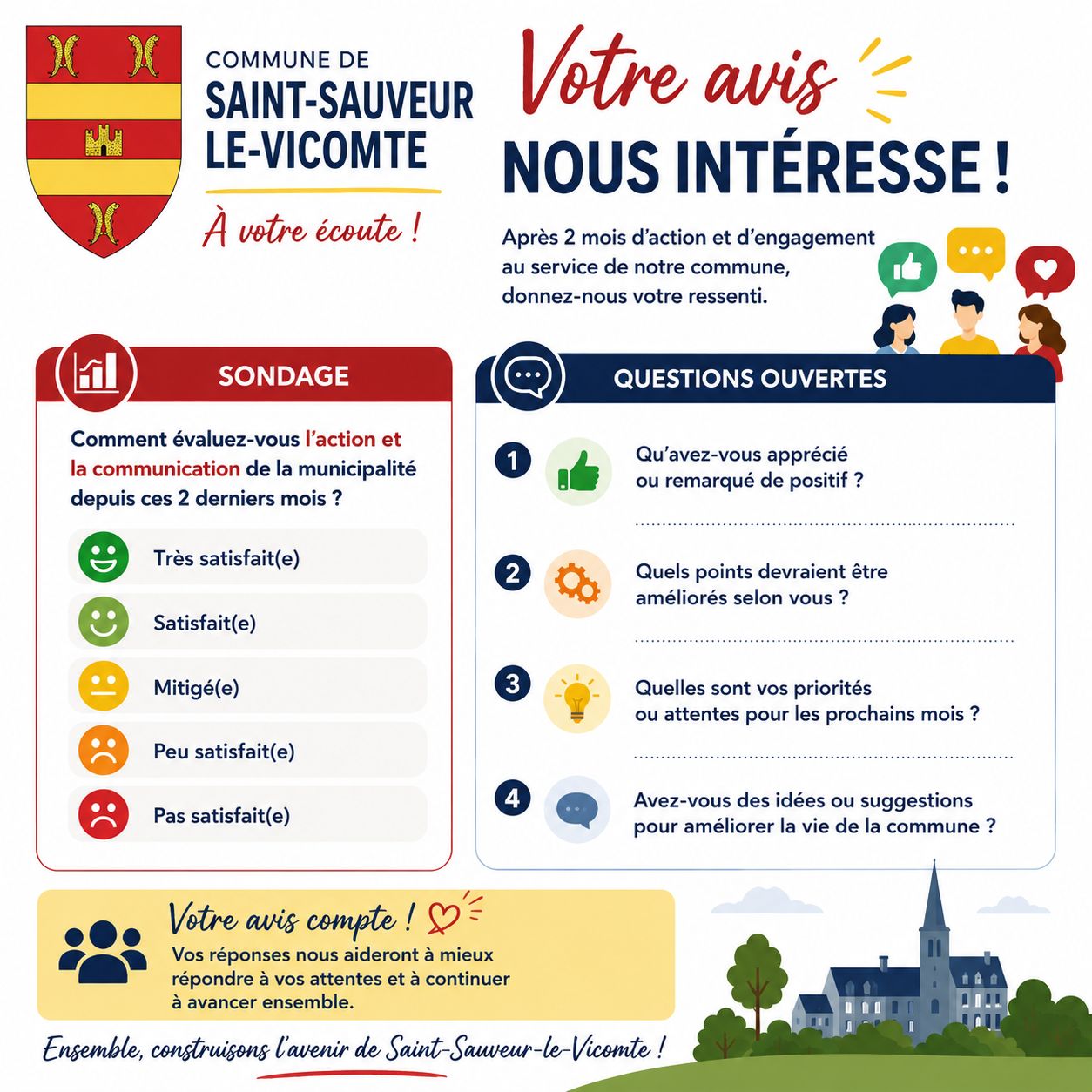📢 Votre avis nous intéresse !