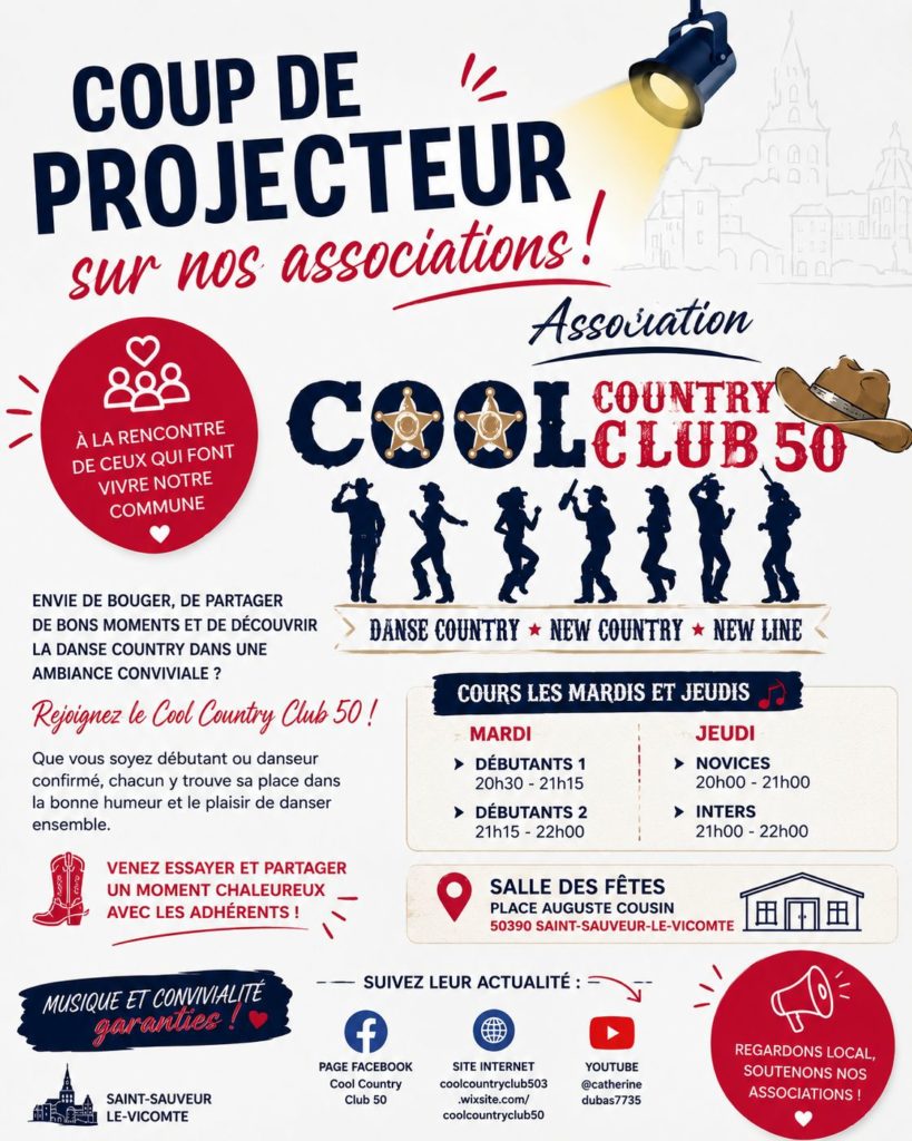 Associations : Découvrez le Cool Country Club 50 !