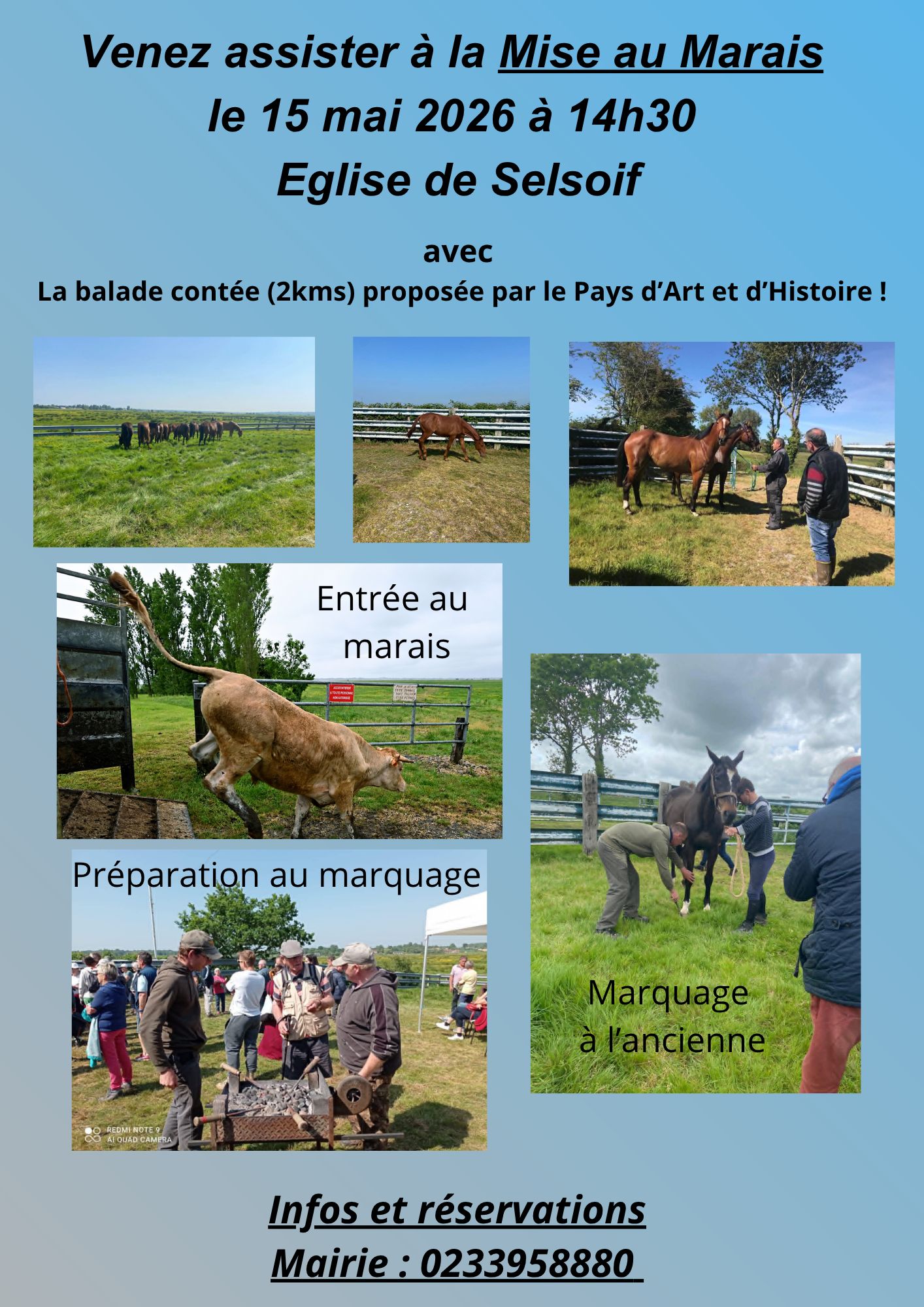 Participez à la Mise au Marais le 15 mai 2026 !