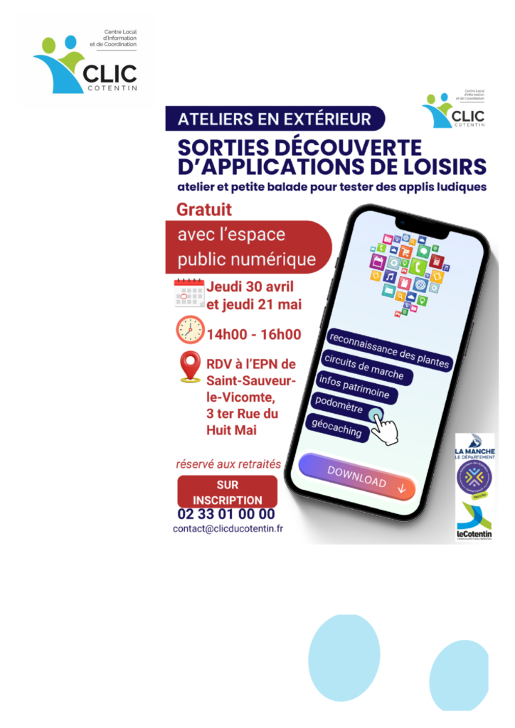 Atelier numérique ludique pour nos séniors !