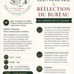 AG & Réélection du Bureau : Commerçants/Artisans