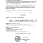 Travaux de canalisations autour de la Mairie