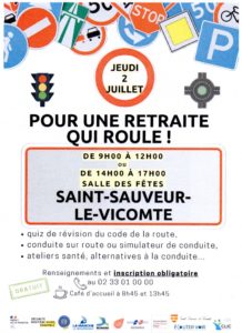 Journée prévention routière seniors le 02 juillet