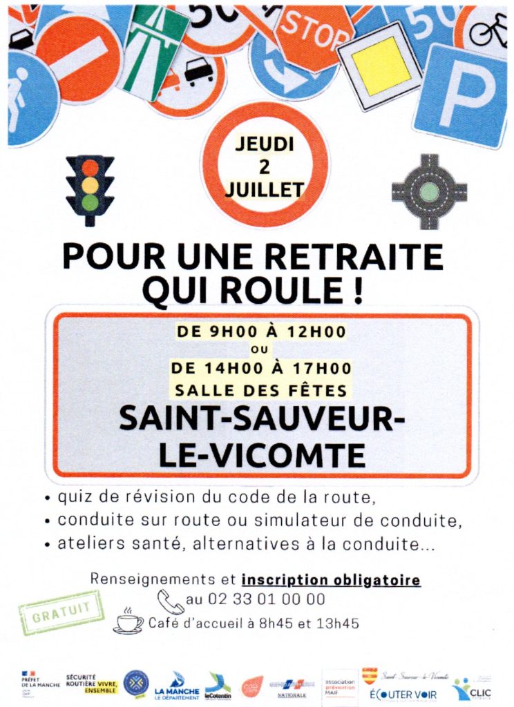 Journée prévention routière seniors le 02 juillet