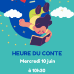 l&rsquo;heure du conte à la Médiathèque !