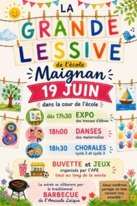 Fête de l&rsquo;école Jacqueline Maignan le 19 juin !