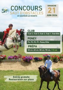 Concours de Saut d&rsquo;obstacles du SHR le 21/06