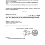 Fermeture des aires de jeux et interdiction du spo