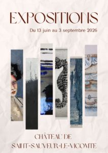Expositions estivales au Château de Saint-Sauveur