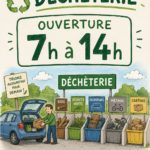 Horaires adaptés des déchèteries