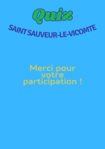 Réponse 7/7 Saint-Sauveur-le-Vicomte
