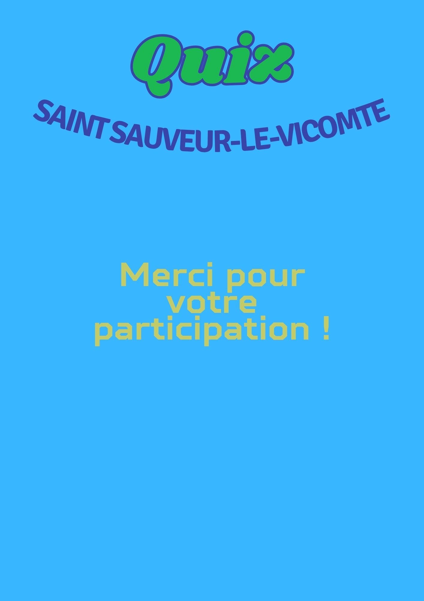 Réponse 7/7 Saint-Sauveur-le-Vicomte