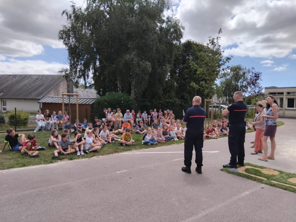 Exercice incendie à l&rsquo;école Jacqueline Maignan !