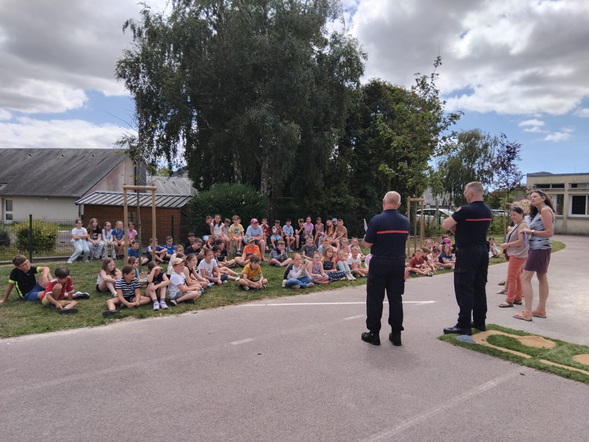 Exercice incendie à l&rsquo;école Jacqueline Maignan !