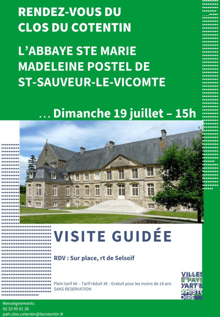 Visite guidée à l&rsquo;abbaye Ste Marie Madeleine Poste