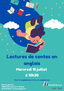 Lectures de contes en anglais à la médiathèque