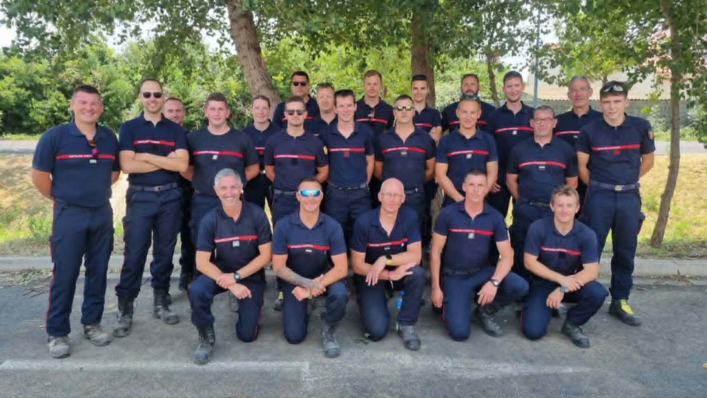Hommage à nos pompiers volontaires en mission