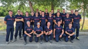 Hommage à nos pompiers volontaires en mission