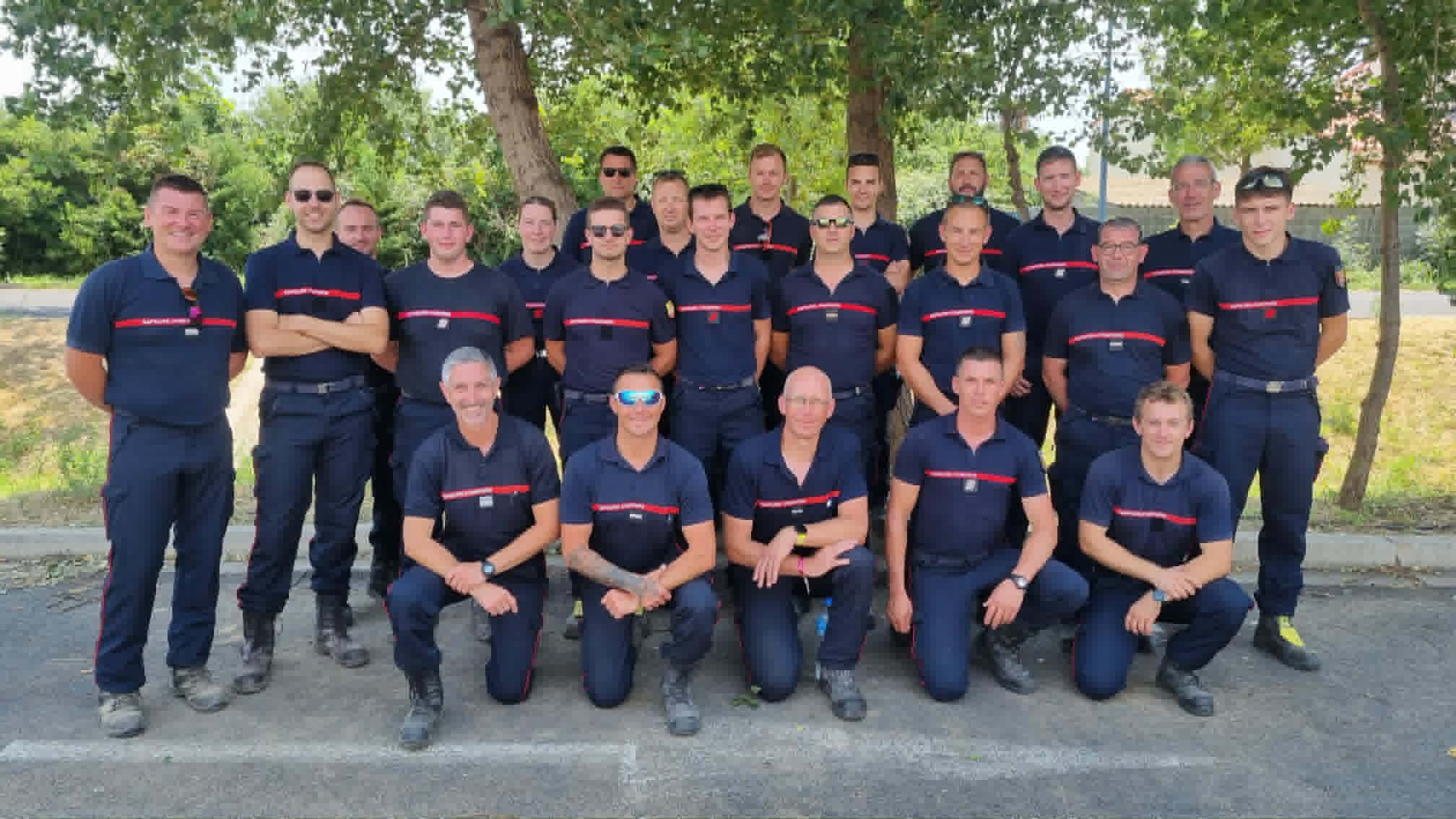Hommage à nos pompiers volontaires en mission