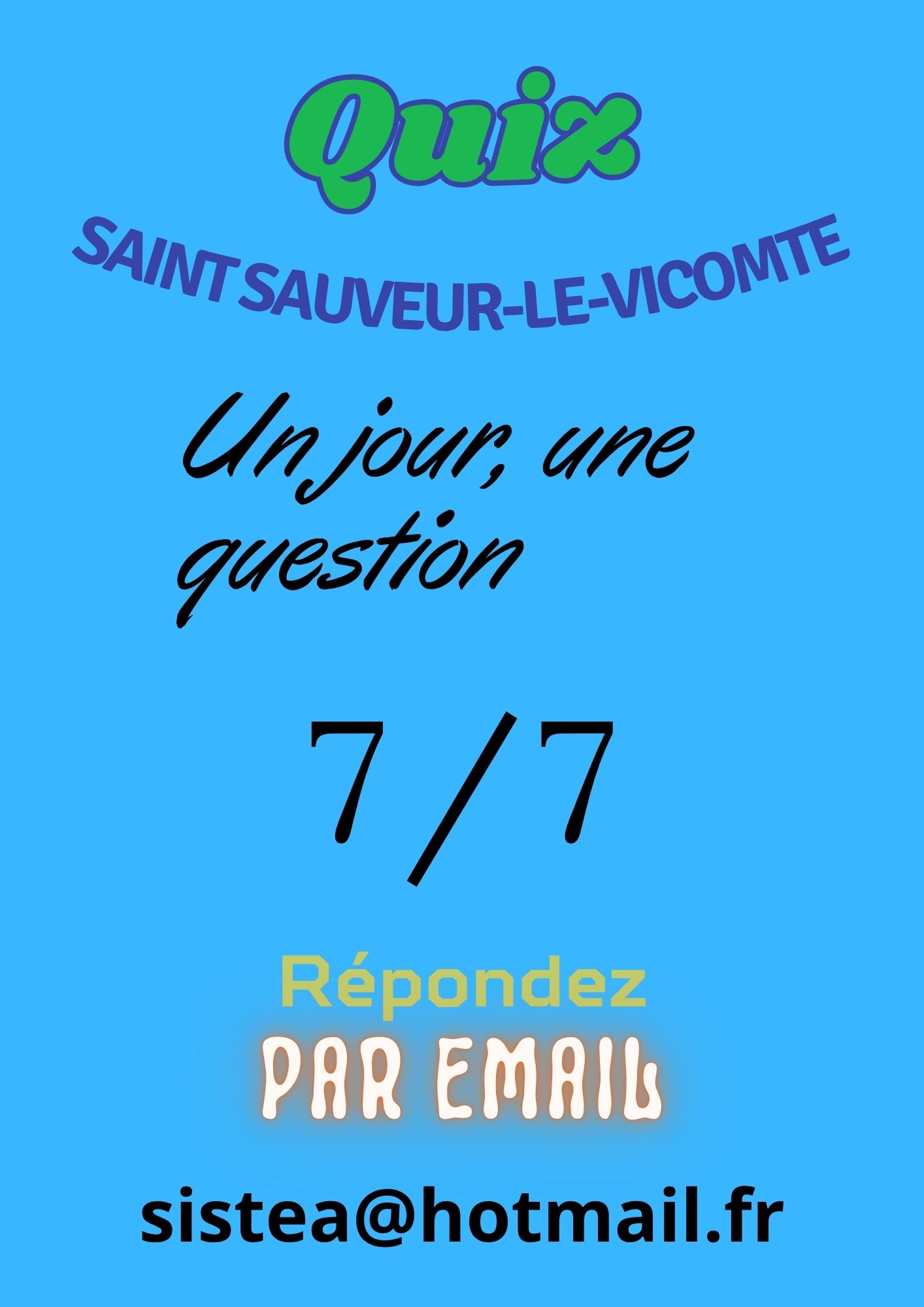 Quiz 7/7 Saint-Sauveur-le-Vicomte
