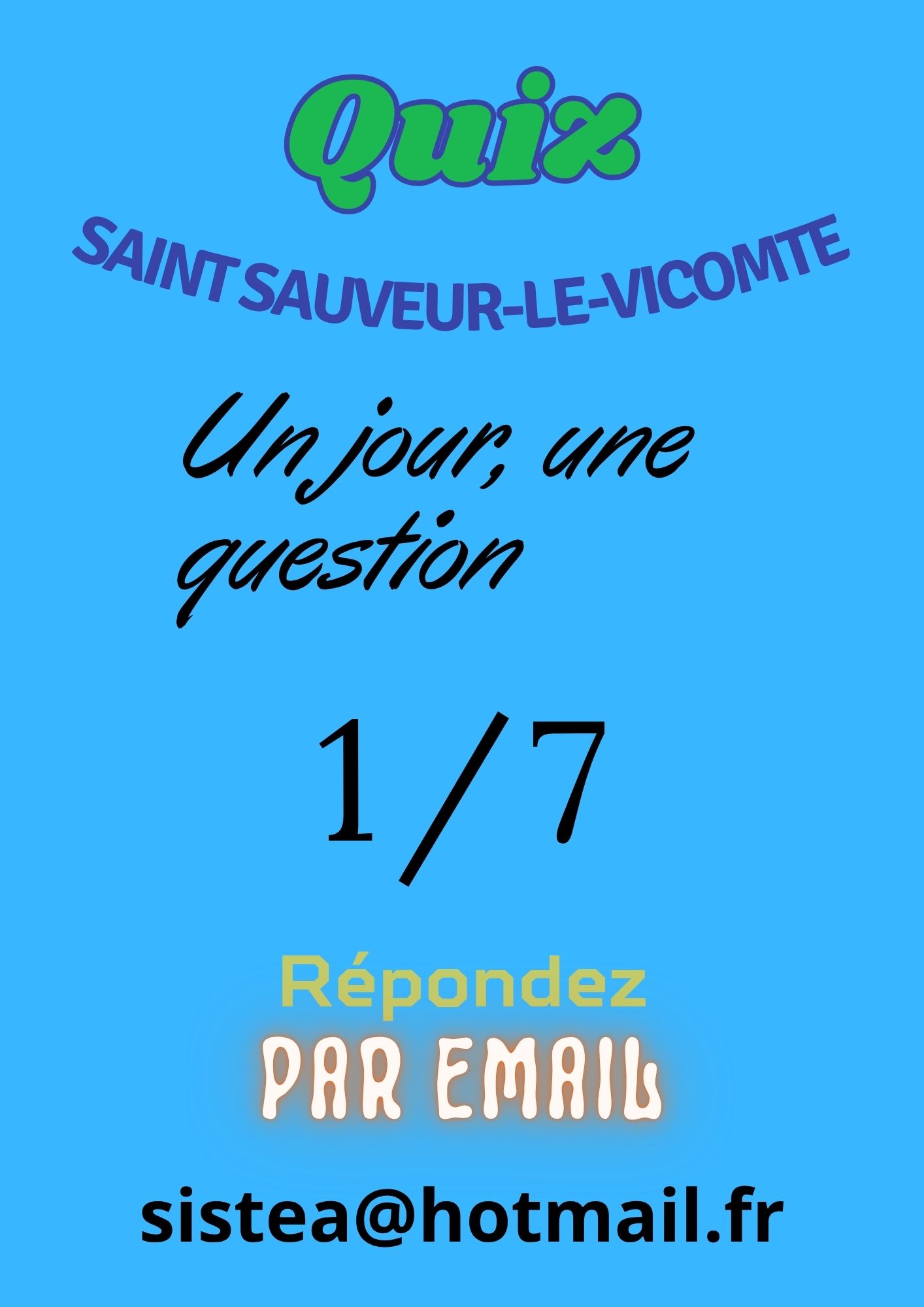 Quiz 1/7 Saint-Sauveur-le-Vicomte