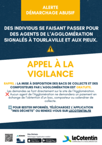 Alerte : Démarchage abusif sur le territoire