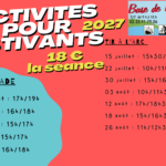 Activités estivales 2027 à la Base de Loisirs