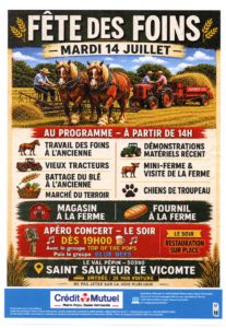 Fête des Foins le 14 juillet