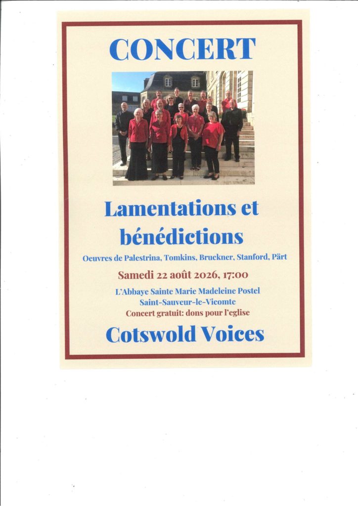 Concert à l&rsquo;abbaye : Cotswold Voices
