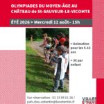 Olympiades  » enfants  » au Château le 12 aout