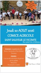Comice agricole au pied du château !